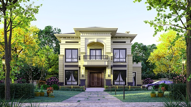 济源中式合院住宅，开放庭院与邻里乡亲更亲近